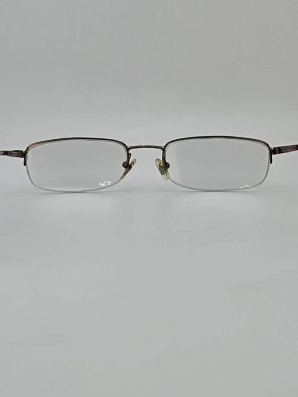 Vogue VO3490 705 Bronze Semi Rimless Eyeglasses Frame w/ Case Italy 49-19-135